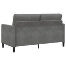 Sofa med opbevaring Mørkegrå 152 x 78 x 87 cm Polyester