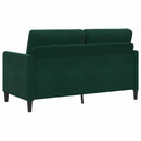 Sofa med opbevaring Mørkegrøn 152 x 78 x 87 cm Polyester