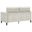 Sofa med opbevaring Cremefarvet 152 x 78 x 87 cm Polyester