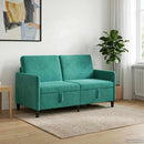 Sofa med opbevaring Turkis 152 x 78 x 87 cm Polyester
