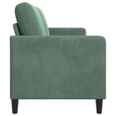 Sofa med opbevaring Havgrøn 152 x 78 x 87 cm Polyester