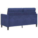 Sofa med opbevaring Politi blå 152 x 78 x 87 cm Polyester