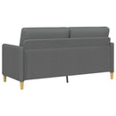 Sofa med opbevaring Mørkegrå 172 x 78 x 87 cm Polyester