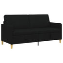 Sofa med opbevaring Sort 172 x 78 x 87 cm Polyester