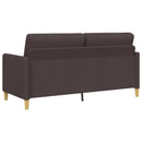 Sofa med opbevaring Mørk Brun 172 x 78 x 87 cm Polyester