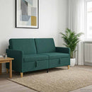 Sofa med opbevaring Mørkegrøn 172 x 78 x 87 cm Polyester