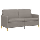 Sofa med opbevaring Gråbrun 172 x 78 x 87 cm Polyester