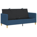 Sofa med opbevaring Blå 172 x 78 x 87 cm Polyester