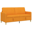 Sofa med opbevaring Mørk Gul 172 x 78 x 87 cm Polyester