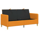 Sofa med opbevaring Mørk Gul 172 x 78 x 87 cm Polyester