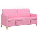 Sofa med opbevaring Lyserød 172 x 78 x 87 cm Polyester