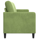 Sofa med opbevaring Lys grøn 172 x 78 x 87 cm Polyester