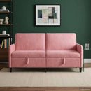 Sofa med opbevaring Lyserød 172 x 78 x 87 cm Polyester