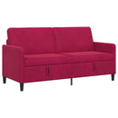 Sofa med opbevaring Vinrød 172 x 78 x 87 cm Polyester
