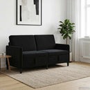 Sofa med opbevaring Sort 172 x 78 x 87 cm Polyester