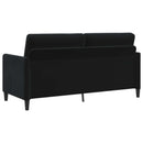 Sofa med opbevaring Sort 172 x 78 x 87 cm Polyester