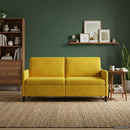 Sofa med opbevaring Gul 172 x 78 x 87 cm Polyester