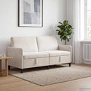 Sofa med opbevaring Cremefarvet 172 x 78 x 87 cm Polyester