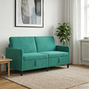 Sofa med opbevaring Turkis 172 x 78 x 87 cm Polyester