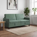 Sofa med opbevaring Havgrøn 172 x 78 x 87 cm Polyester