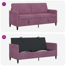 Sofa med opbevaring Lilla 172 x 78 x 87 cm Polyester