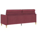 Sofa med opbevaring Vinrød 192 x 78 x 87 cm Polyester
