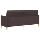 Sofa med opbevaring Mørk Brun 192 x 78 x 87 cm Polyester