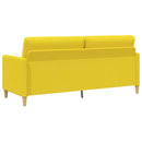 Sofa med opbevaring Lys Gul 192 x 78 x 87 cm Polyester