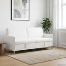 Sofa med opbevaring Hvid 192 x 78 x 87 cm Polyester