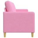 Sofa med opbevaring Lyserød 192 x 78 x 87 cm Polyester