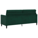 Sofa med opbevaring Mørkegrøn 192 x 78 x 87 cm Polyester