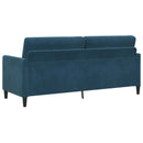 Sofa med opbevaring Blå 192 x 78 x 87 cm Polyester