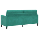 Sofa med opbevaring Turkis 192 x 78 x 87 cm Polyester
