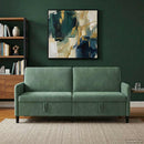 Sofa med opbevaring Havgrøn 192 x 78 x 87 cm Polyester