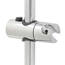 Brusehovedholder Krom 101 cm Rustfrit stål
