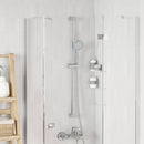 Brusehovedholder Krom 101 cm Rustfrit stål