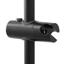 Brusehovedholder Sort 101 cm Rustfrit stål