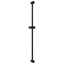 Brusehovedholder Sort 101 cm Rustfrit stål