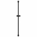 Brusehovedholder Sort 101 cm Rustfrit stål