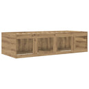Sengestel med opbevaring Artisan-eg 80 x 200 cm Konstrueret træ