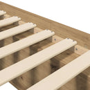 Sengestel med opbevaring Artisan-eg 80 x 200 cm Konstrueret træ