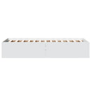 Gulvsengramme Hvid 80 x 200 cm Konstrueret træ