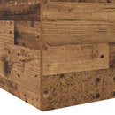 Gulvsengramme Gammelt træ 80 x 200 cm Konstrueret træ