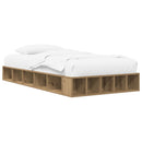 Sengestel med opbevaring Artisan-eg 80 x 200 cm Konstrueret træ