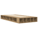 Sengestel med opbevaring Artisan-eg 80 x 200 cm Konstrueret træ