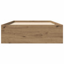 Sengestel med opbevaring Artisan-eg 80 x 200 cm Konstrueret træ