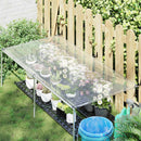 Planteovertræk Transparent 2,5 x 1 m PE