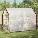 Planteovertræk Transparent 3 x 3 m PE