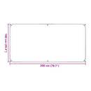 Planteovertræk Transparent 1 x 2 m PVC