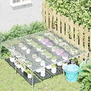 Planteovertræk Transparent 2 x 2 m PVC
